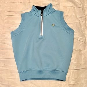 Masters Toddler Light Blue quarter-zip vest, 3T, EUC (worn once)